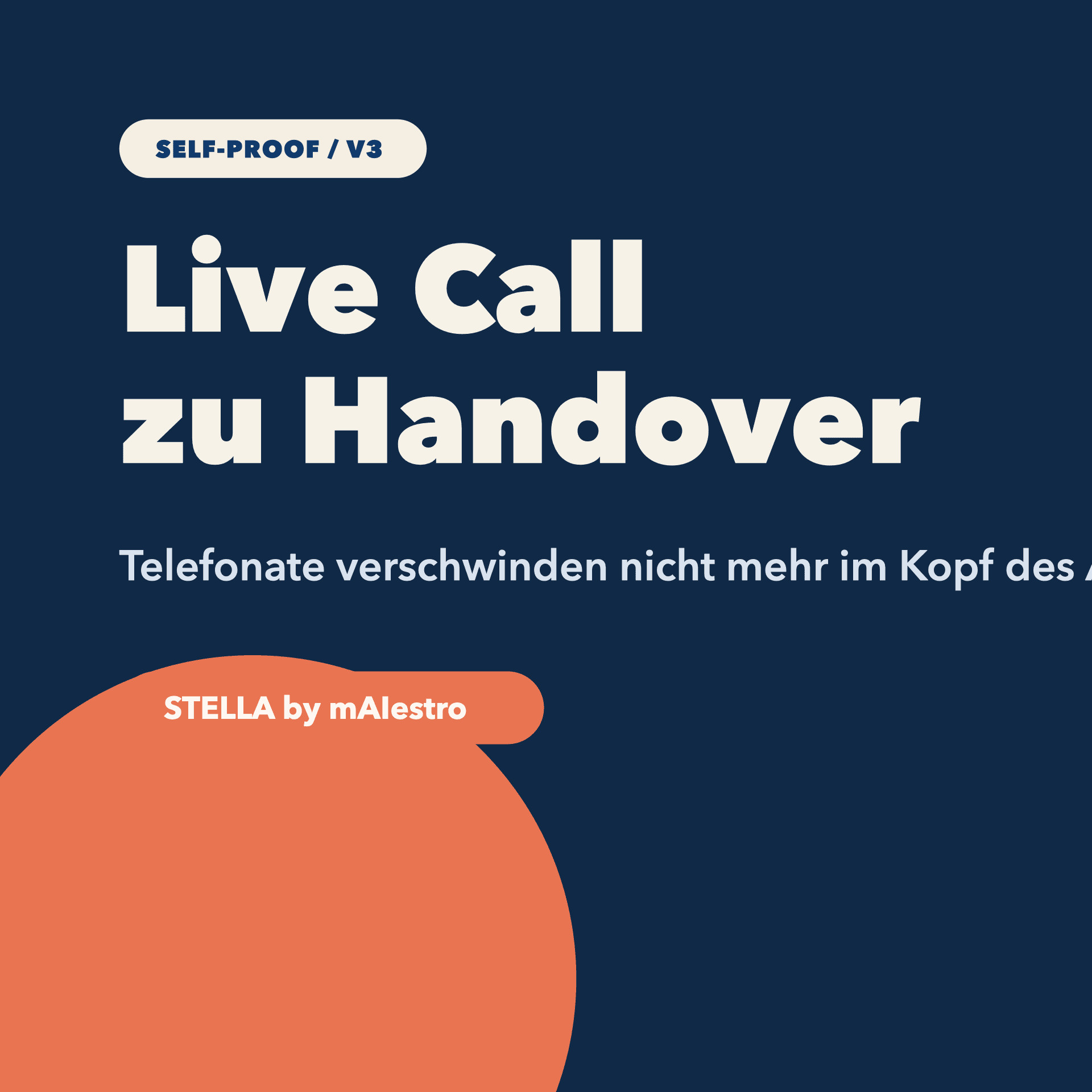 STELLA Voice — Termin-Umbuchung