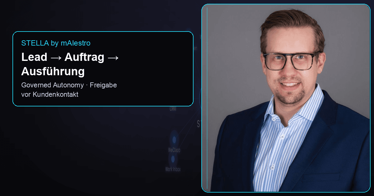 Meta-Werbebild STELLA — Lead Auftrag Ausführung
